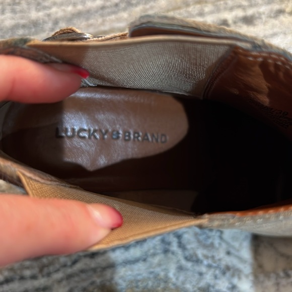 WINTER SALE Lucky Brand tan boots - Picture 4 of 4